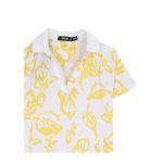 RLX Ralph Lauren Tailored Fit Floral Jersey Polo Shirt - Polo Slim Fit cu Imprimeu Floral - imagine 3