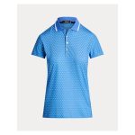 RLX Ralph Lauren Tailored Fit Geo-Print Jersey Polo Shirt - Polo Slim Fit cu Imprimeu Geometric