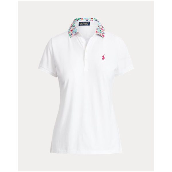 Ralph Lauren Golf Tailored Fit Jersey Polo Shirt - Polo T-Shirt cu Croială Subțire și Emblemă Pony- Marime L