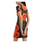 Rochie Desigual Alma S – Imprimeu Floral Multicolor, Fit Slim- Marime S - imagine 2