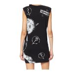 Rochie Desigual Fără Mâneci cu Print Mickey Mouse pentru Femei- Marime XS - imagine 3