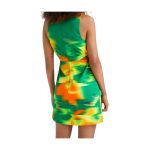 Rochie Desigual cu Imprimeu Psychedelic Tie-Dye – Croială Slim Fit, Cu Decupaje și Detalii Crețuri- Marime XL - imagine 3