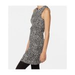 Rochie Fără Mâneci Desigual Imprimată – Slim Fit, Negru- Marime L - imagine 4
