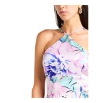 Rochie Lungă Plisată MARCIANO by GUESS, Femei – Satin, Imprimeu Floral - imagine 3