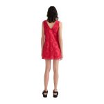 Rochie Mini Desigual 'Hamburgo' cu Dantelă Daisy și Decolteu în V- Marime M - imagine 4