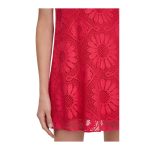 Rochie Mini Desigual 'Hamburgo' cu Dantelă Daisy și Decolteu în V- Marime M - imagine 6