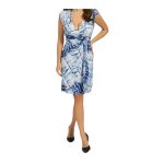 Rochie Modern Foliage – Eleganță și Confort, 100% Poliester- Marime 40 - imagine 3