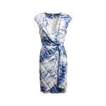 Rochie Modern Foliage – Eleganță și Confort, 100% Poliester- Marime 40