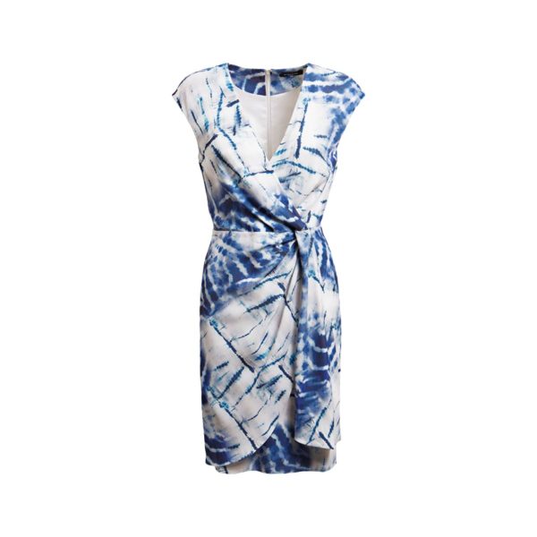Rochie Modern Foliage – Eleganță și Confort, 100% Poliester- Marime 40