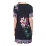 Rochie Multicolor Desigual – Eleganță și Stil pentru Fiecare Ocazie- Marime 40 - imagine 4