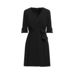 Rochie Scurtă Flared MARCIANO by GUESS, Femei – Crepe, Decolteu în V, Detaliu Fundiță