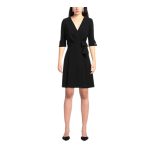 Rochie Scurtă Flared MARCIANO by GUESS, Femei – Crepe, Decolteu în V, Detaliu Fundiță - imagine 3