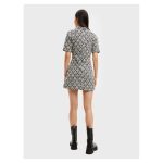 Rochie Tricotată Desigual Karen – Colorată, Imprimeu Flori, Regular Fit, Mini - imagine 3