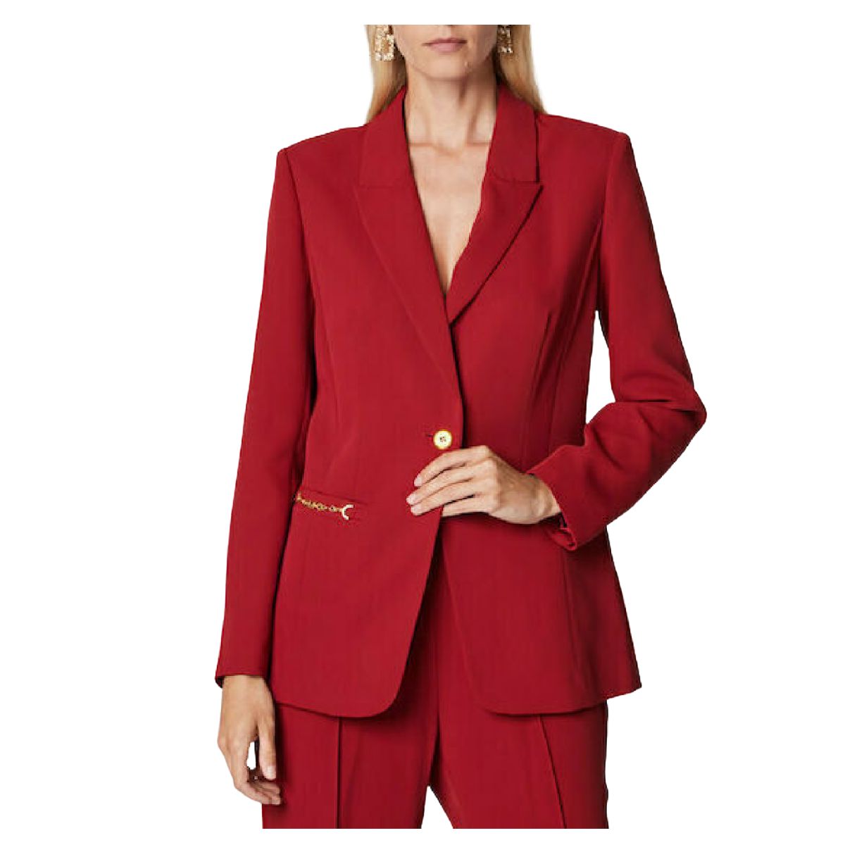 Sacou Marciano Guess Roșu pentru Femei – Croi Slim Fit, Eleganță și Stil_1 Sacou Marciano Guess Roșu pentru Femei – Croi Slim Fit, Eleganță și Stil - imagine 1
