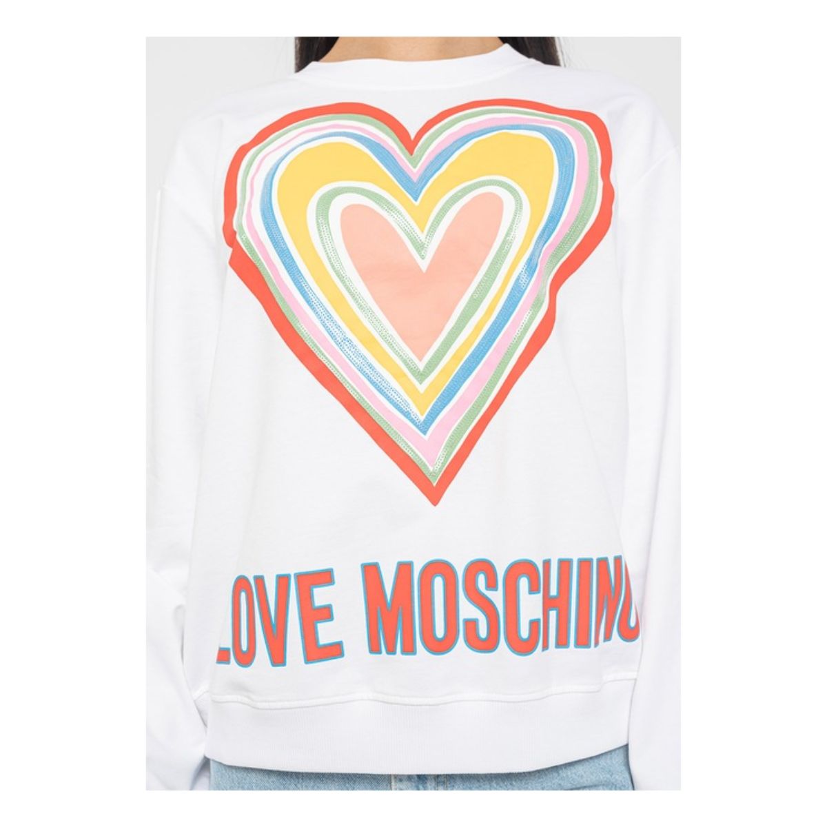 Tricou Alb Geometric cu Imprimeu și Inscripții_3 Tricou Alb Geometric cu Imprimeu și Inscripții - 95% Bumbac, 5% Spandex - imagine 1