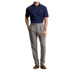 Tricou Polo Classic Fit Ralph Lauren - Bumbac Moale, Albastru - imagine 4