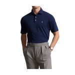 Tricou Polo Classic Fit Ralph Lauren - Bumbac Moale, Albastru - imagine 3