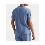 Tricou Polo Custom Slim Fit Ralph Lauren Spa Terry - Campus Blue - imagine 4