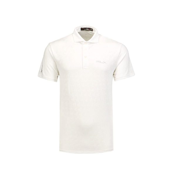 Tricou Polo RLX Ralph Lauren - Alb, Slim Fit, pentru Bărbați