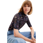 Top damă Desigual slim fit cu imprimeu mozaic – mărime M – elegant - imagine 3