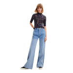 Top damă Desigual slim fit cu imprimeu mozaic – mărime M – elegant - imagine 2