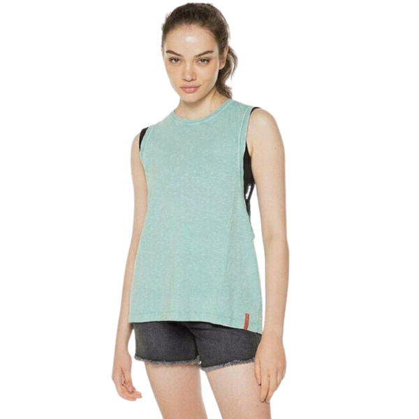 Maieu damă Superdry verde mentă – mărime M – bumbac 100%