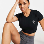 Top damă Gym King negru – mărime L – sport / fitness - imagine 2