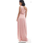 Rochie lungă damă TFNC London roz – mărime XL – elegantă de ocazie - imagine 2
