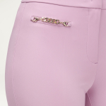 Pantaloni eleganți damă Oltre roz – mărime 52 – office - imagine 5