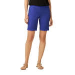 Pantaloni scurți damă Oltre albaștri – mărime 42 – eleganți - imagine 3