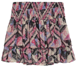 Fustă scurtă damă Pepe Jeans multicolor XS – model cu volane - imagine 4