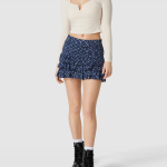 Fustă scurtă damă Pepe Jeans – bleumarin – mărime S - imagine 3