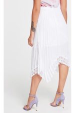 Fusta Marciano by guess din dantela alb veritabil- marime 40 - imagine 2