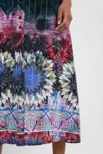 Fustă damă Desigual midi multicolor – mărime 38 - imagine 4